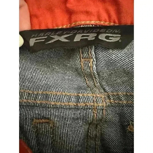 NWT Harley-Davidson Women’s FXRG Armalith Denim Mid-Rise Jeans Indigo Size 29 - Picture 7 of 16